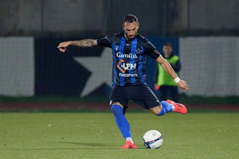 Manuel Visani, Bisceglie Calcio. <span>Foto Emmanuele Mastrodonato</span>