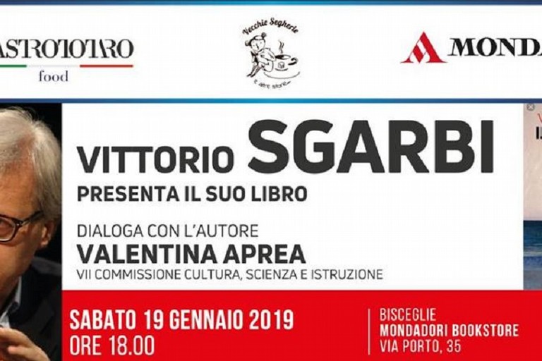 Vittorio Sgarbi presenta il libro 