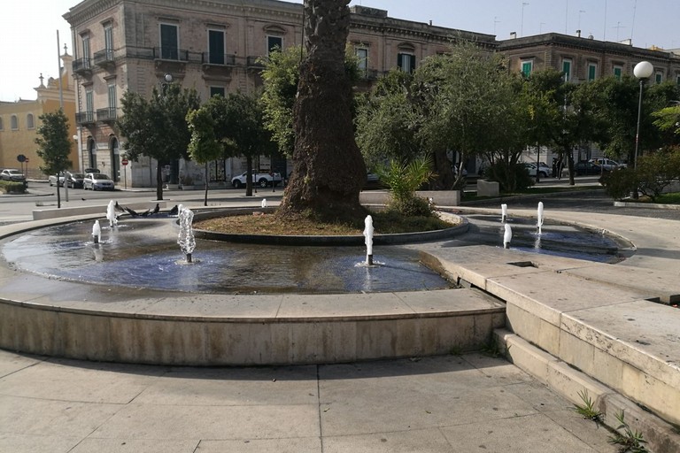 fontana piazza Vittorio Emanuele II