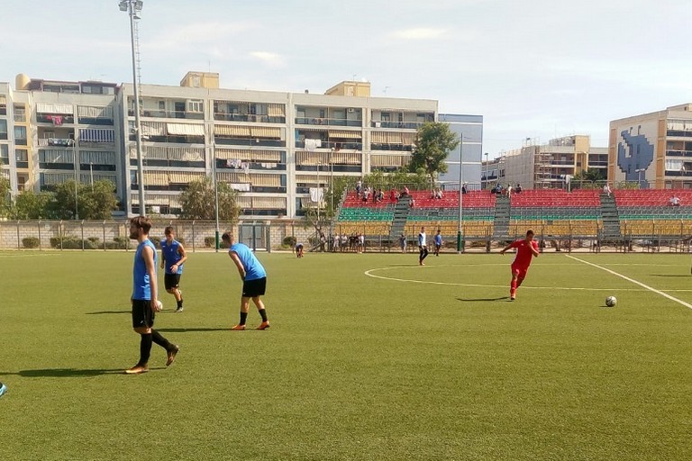 I nerazzurri al Manzi-Chiapulin. <span>Foto Giacomo Colaprice</span>