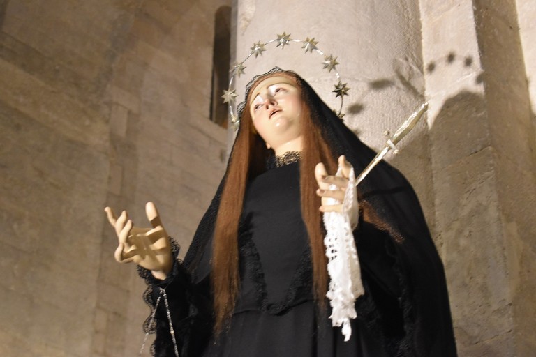 Madonna Addolorata settimana santa. <span>Foto Antonio Lopopolo</span>