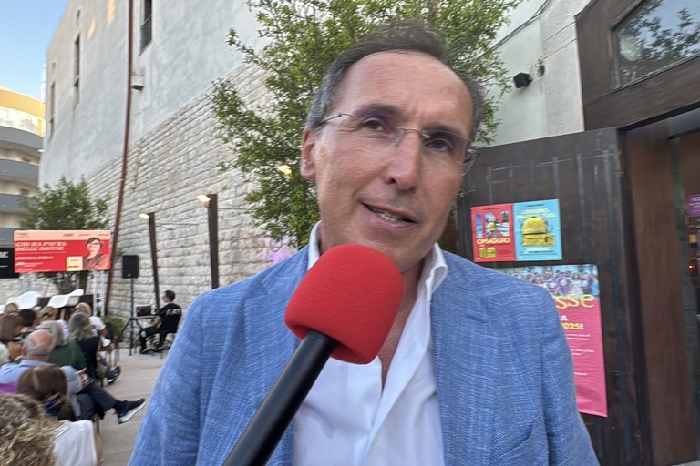 Intervista al sen. Francesco Boccia alle Vecchie Segherie Mastrototaro a Bisceglie