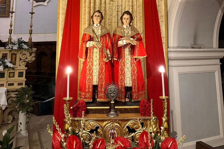 Santi Medici della parrocchia di San Domenico. <span>Foto Mattia Maffei</span>