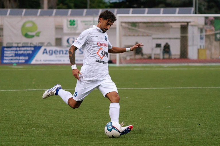 Felice Taccogna, Bisceglie Calcio. <span>Foto Emmanuele Mastrodonato</span>