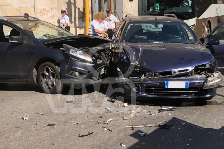 Incidente stradale su via Imbiran