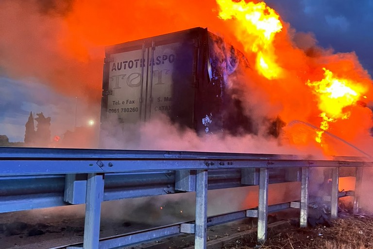 Tir in fiamme