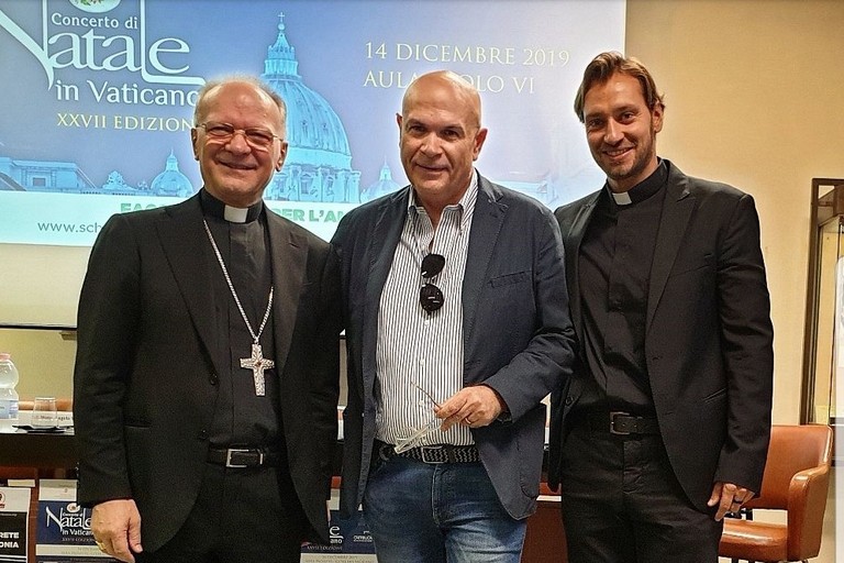 Monsignor Vincenzo Zani, Alfredo Nolasco e don Davide Banzato